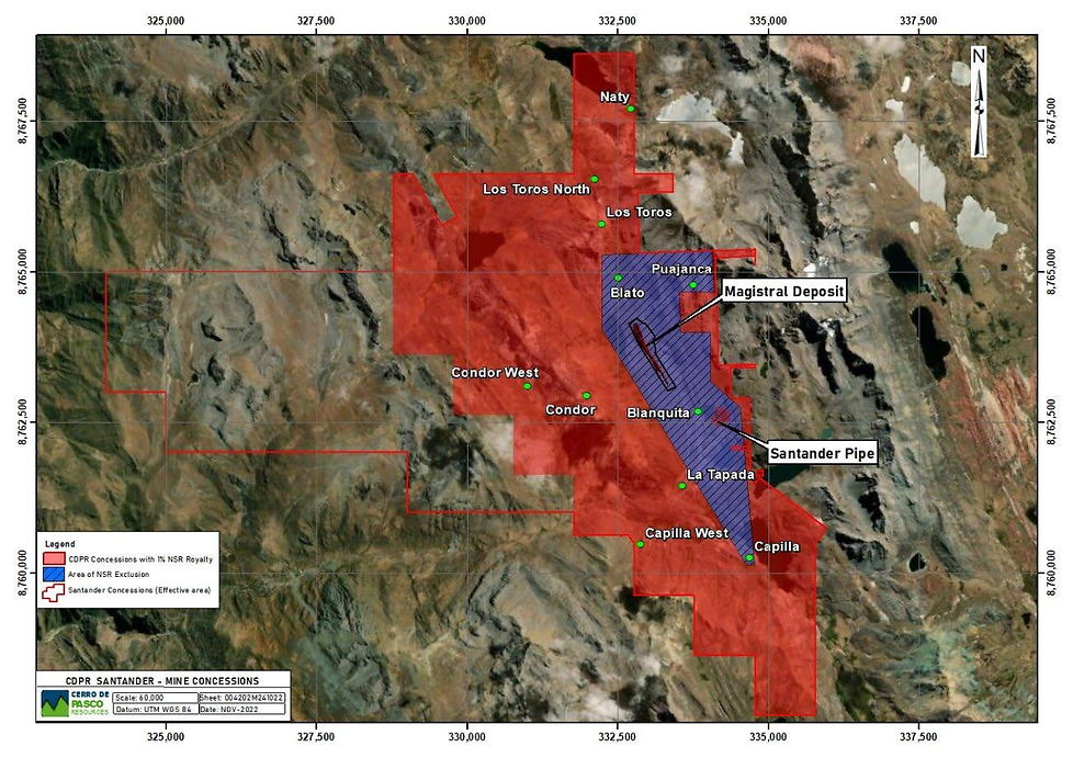 Studie &ouml;ffentlich: Zinkmine von Cerro de Pasco Resources kann wachsen: PEA f&uuml;r Santander Pipe