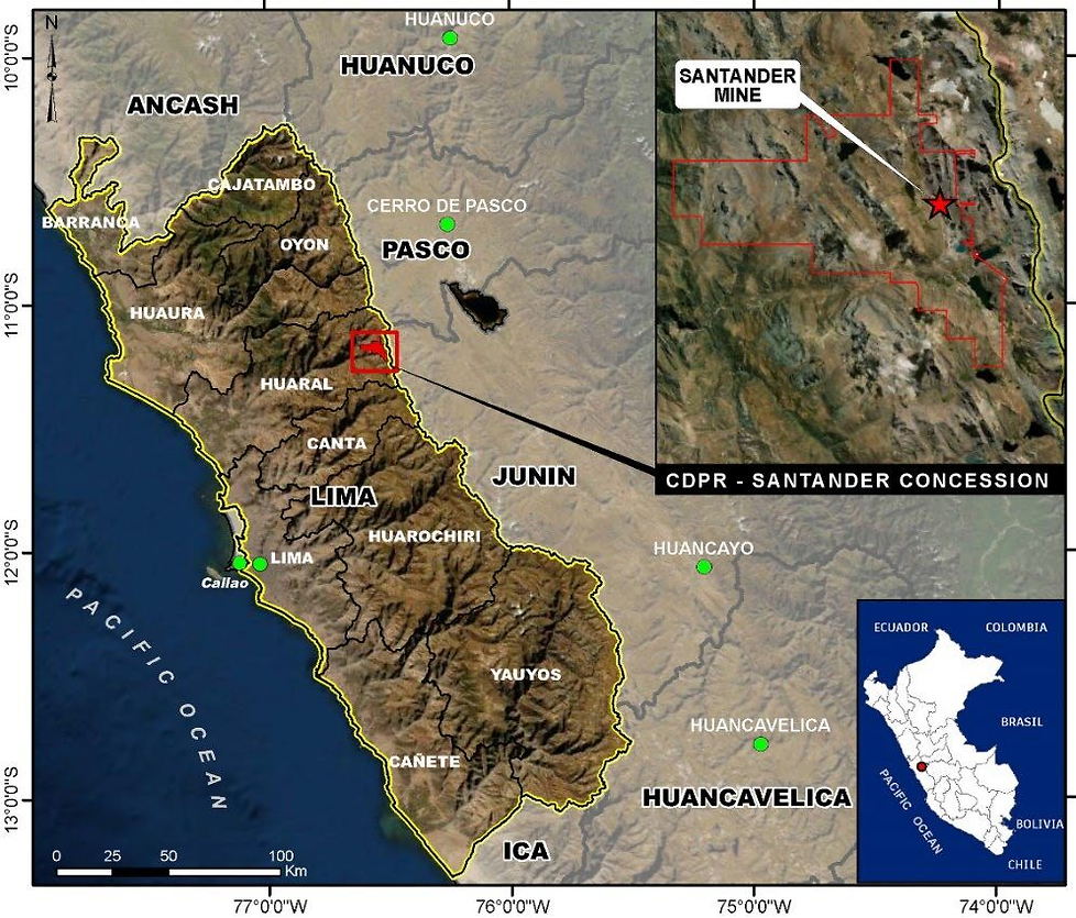 Studie &ouml;ffentlich: Zinkmine von Cerro de Pasco Resources kann wachsen: PEA f&uuml;r Santander Pipe