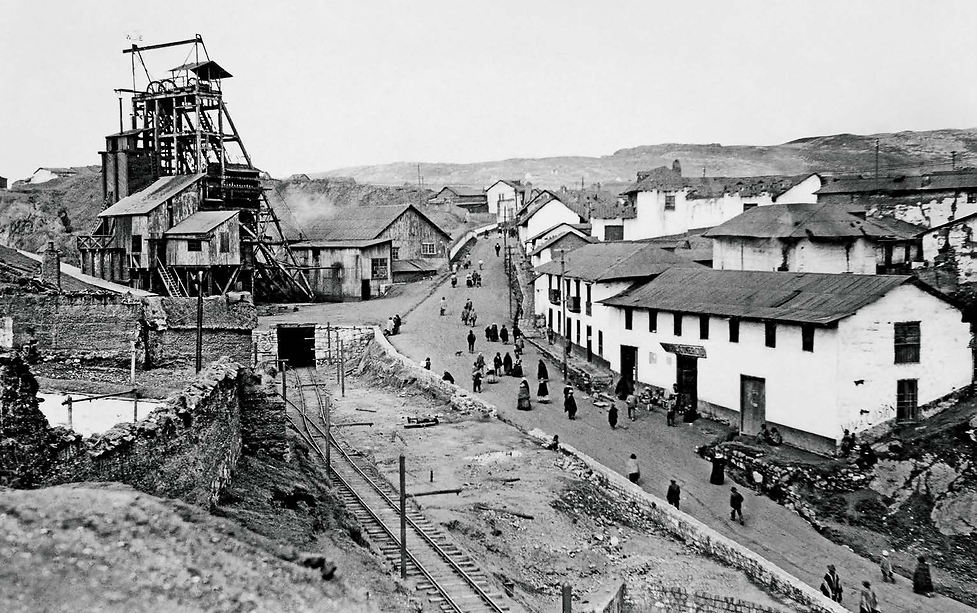 Durch die Expansion der F&ouml;rdergrube Raul Rojas in Cerro de Pasco wuchs der Minenbetrieb immer n&auml;her an die Stadt heran.