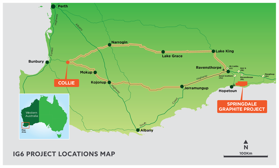 Collie und Springdale im Südwesten Westaustraliens