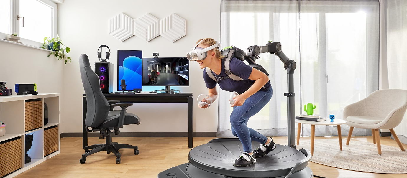 Enorme Skalierungschancen: Virtuix: Vom VR-Laufband zur Plattform f&uuml;r Milit&auml;r, Robotik und Gaming