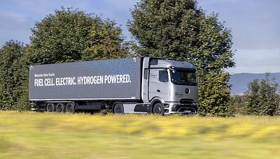 Doppelter Antrieb: Daimler Truck hält Wasserstoff im Rennen